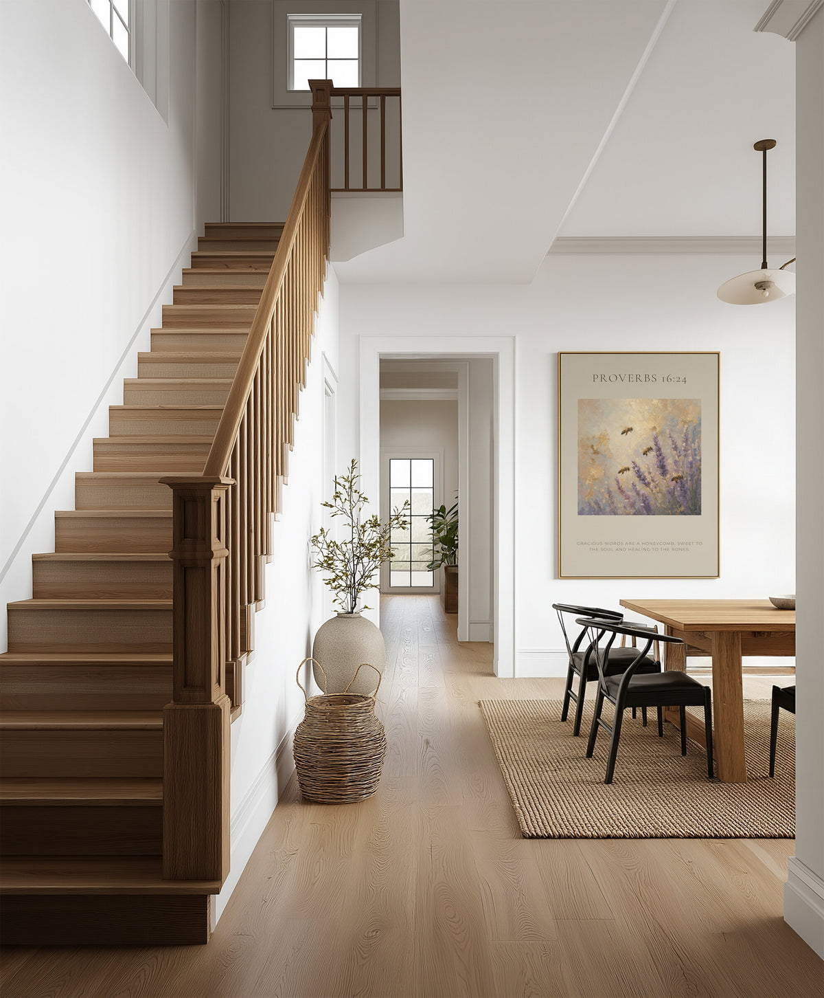 Gracious Words Are a Honeycomb — Proverbs 16:24 wall art