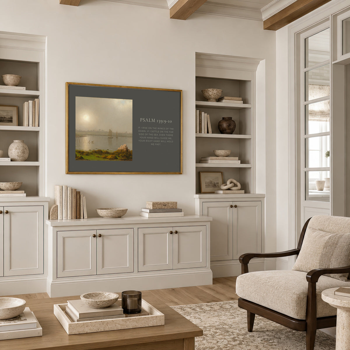 Moonlit Shore wall art