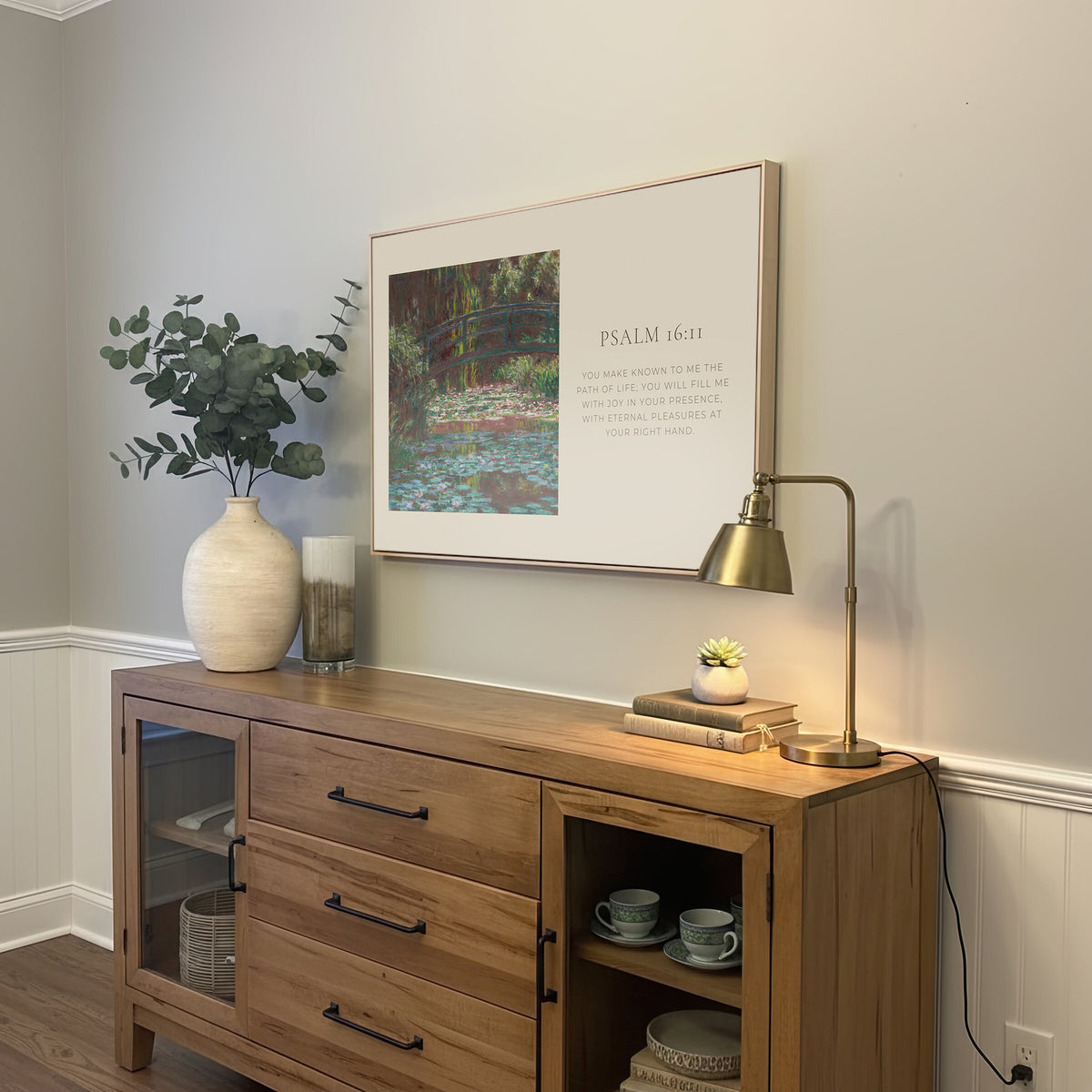 Lily Pond wall art