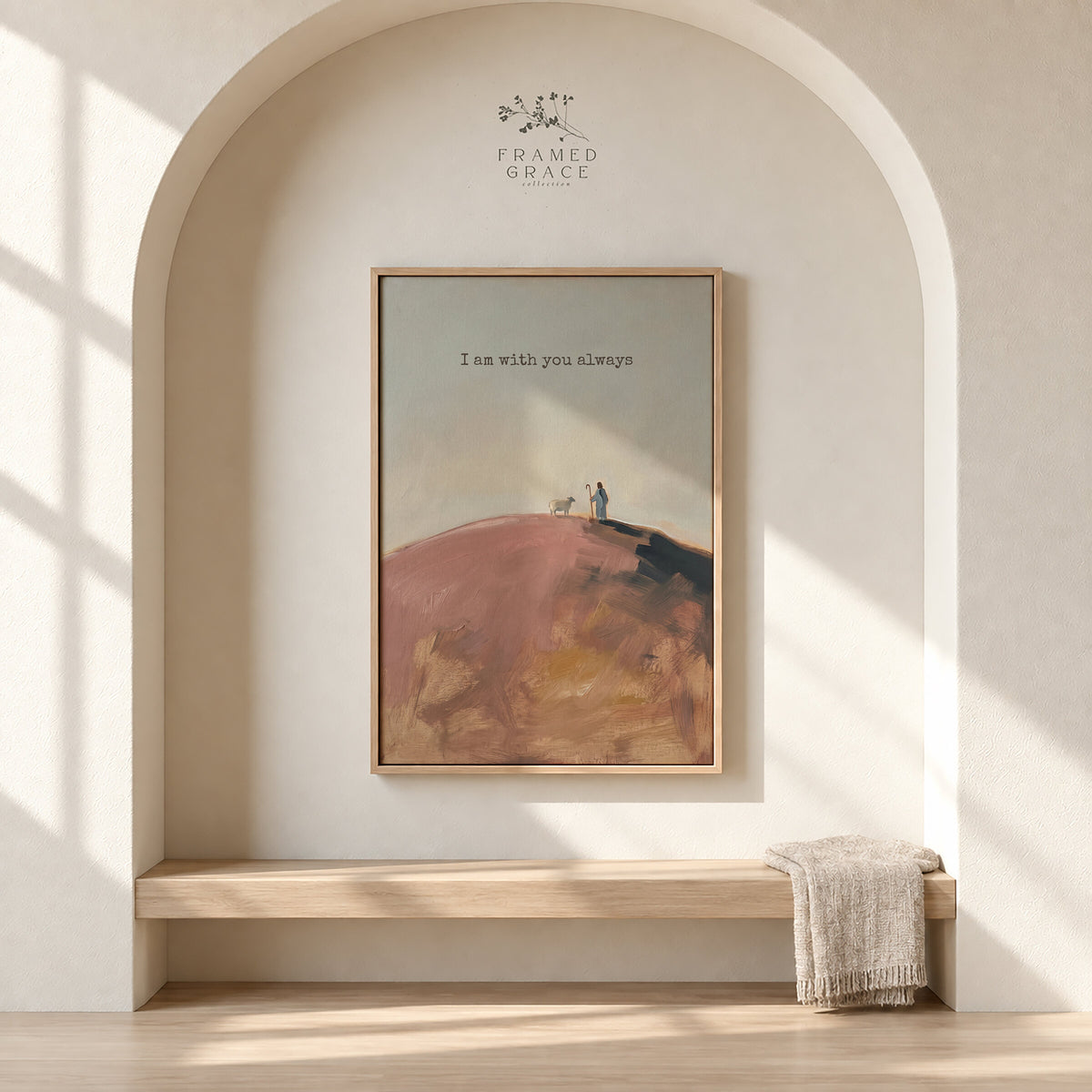 I Am with You Always wall art
