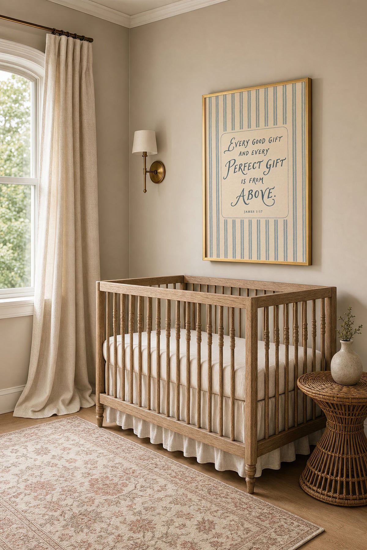 Every Good and Perfect Gift wall art