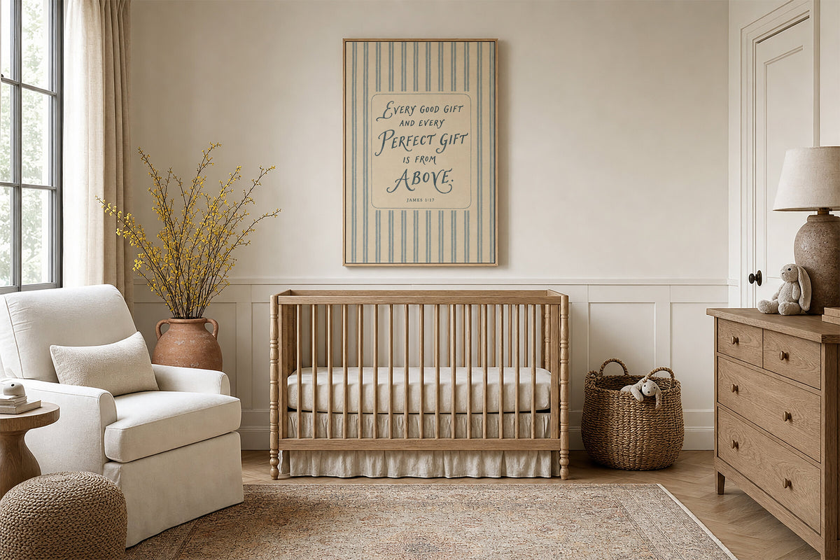 Every Good and Perfect Gift wall art