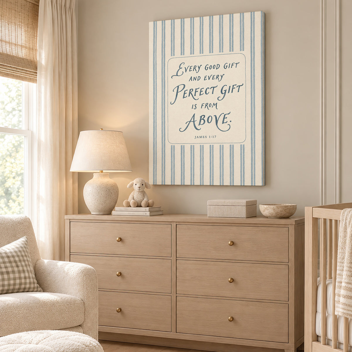 Every Good and Perfect Gift wall art