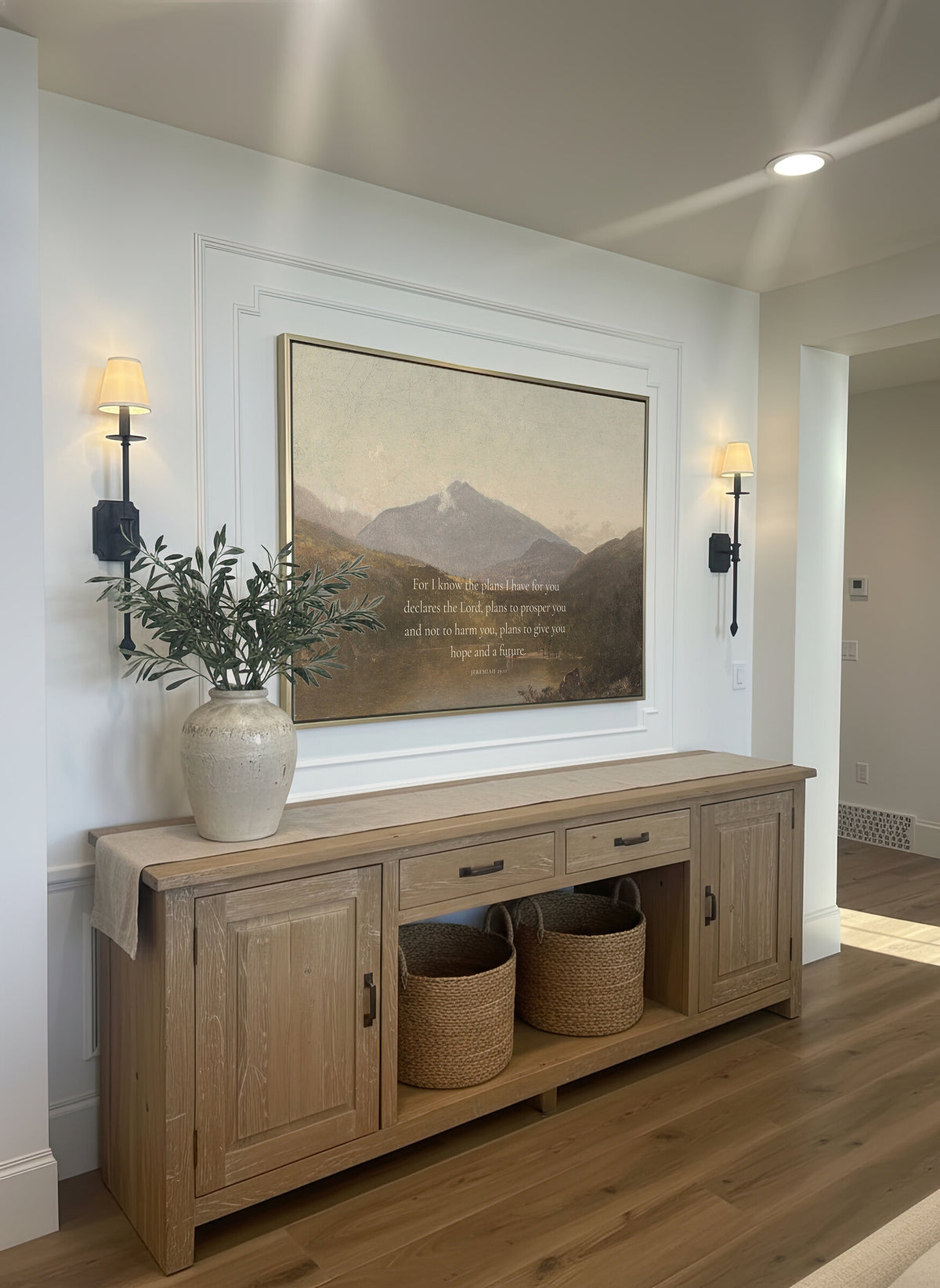 Hope and a Future Ivory wall art