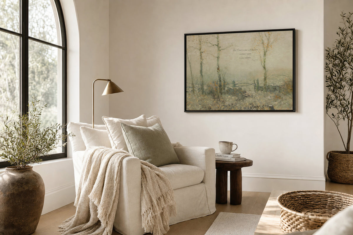 I Trust in Your Love Ivory wall art