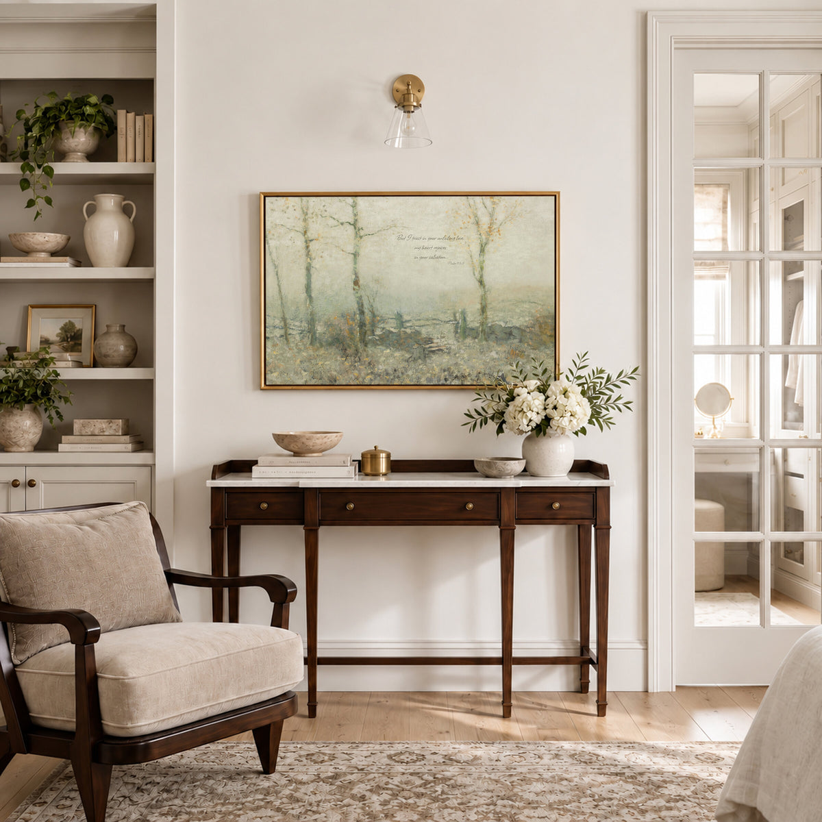I Trust in Your Love Ivory wall art