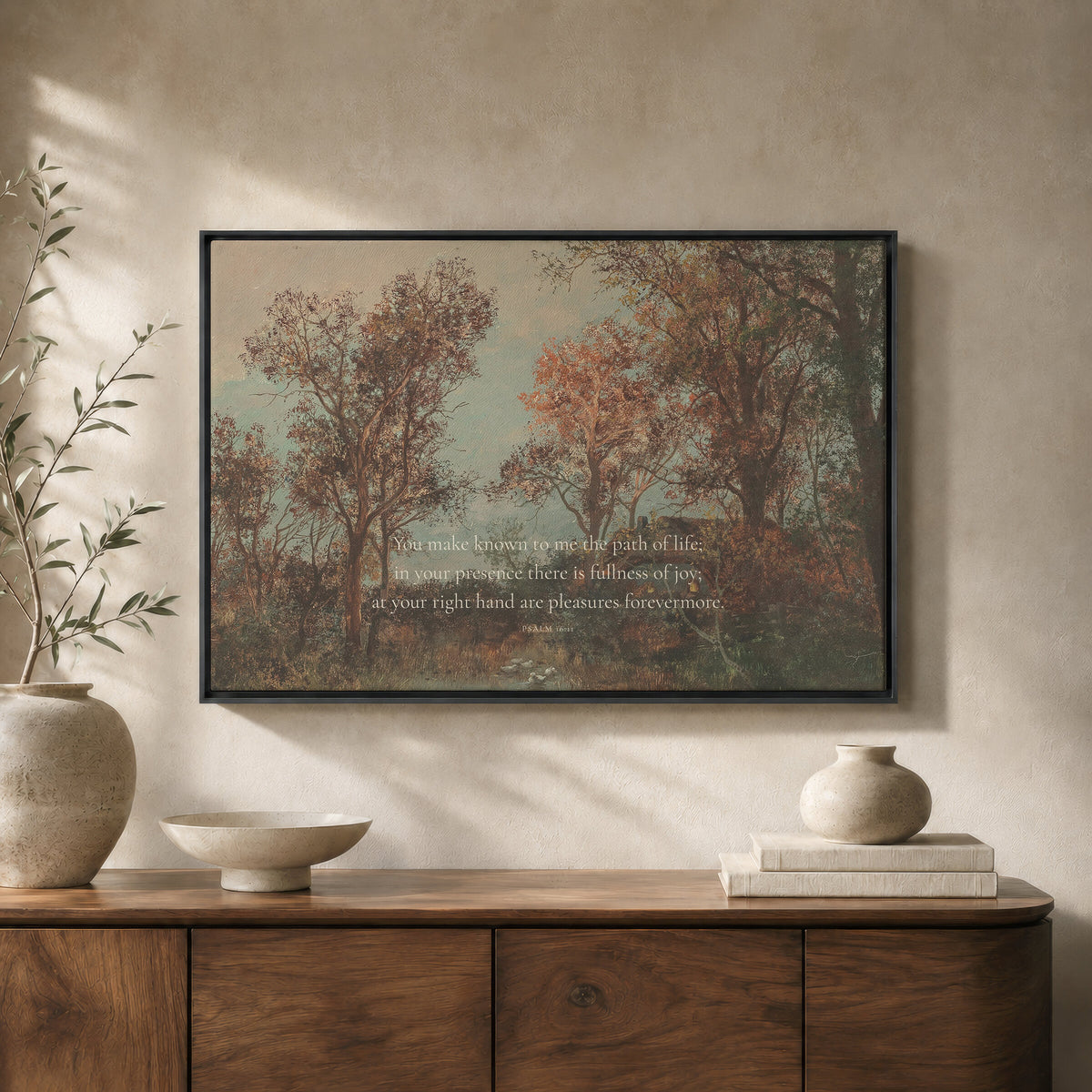 Fullness of Joy Ivory wall art