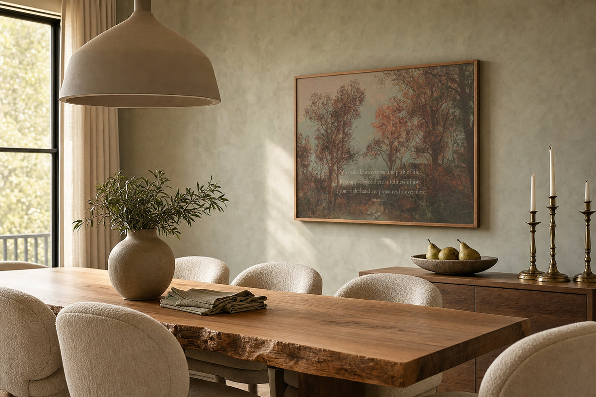 Fullness of Joy Ivory wall art