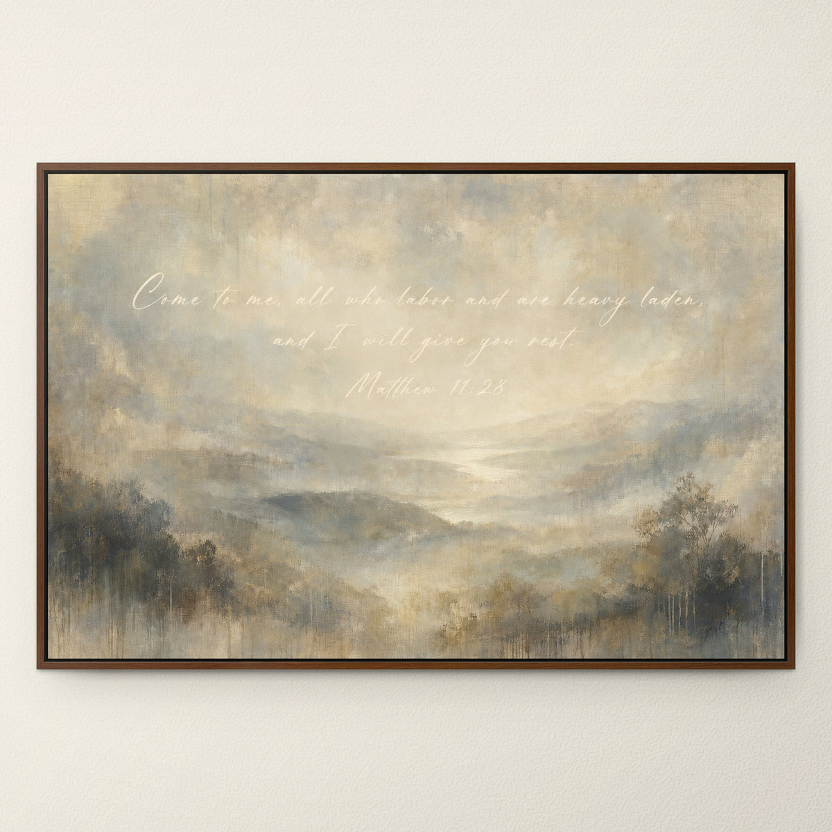 Rest for Your Souls wall art