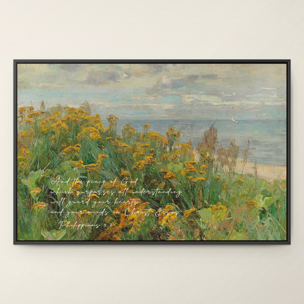 Peace Beyond Understanding — Philippians 4:7 wall art