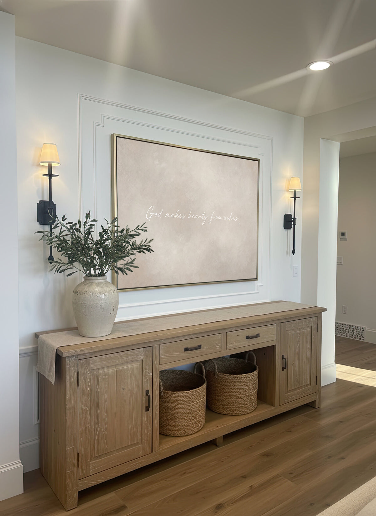 Beauty From Ashes — Isaiah 61:3 wall art