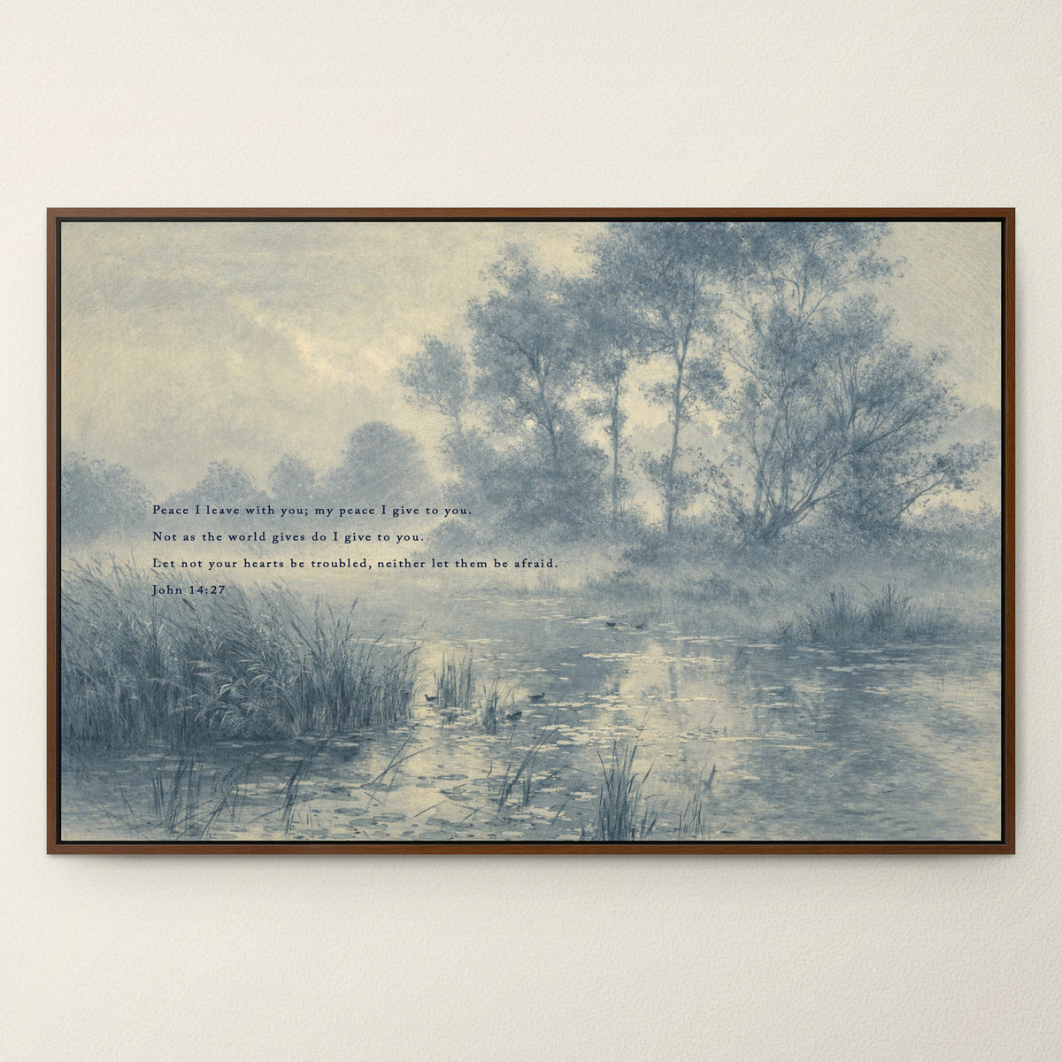 My Peace I Give You — John 14:27 wall art