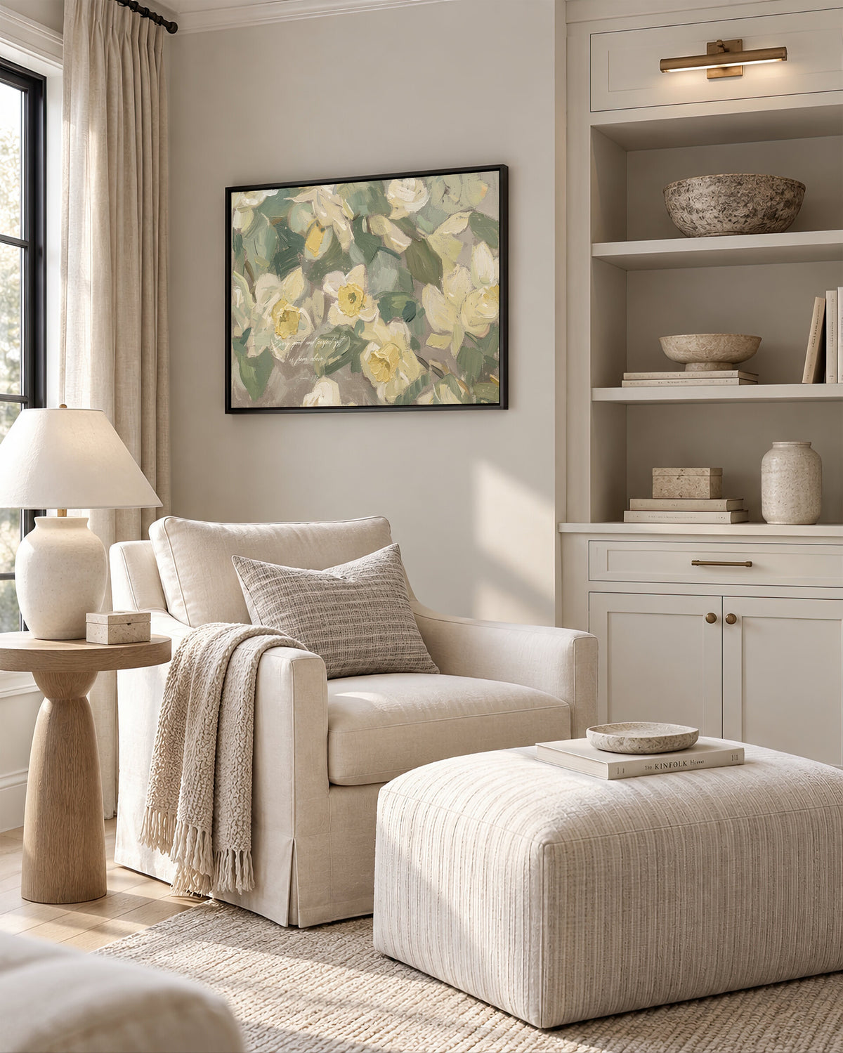 Daffodil — James 1:17 wall art