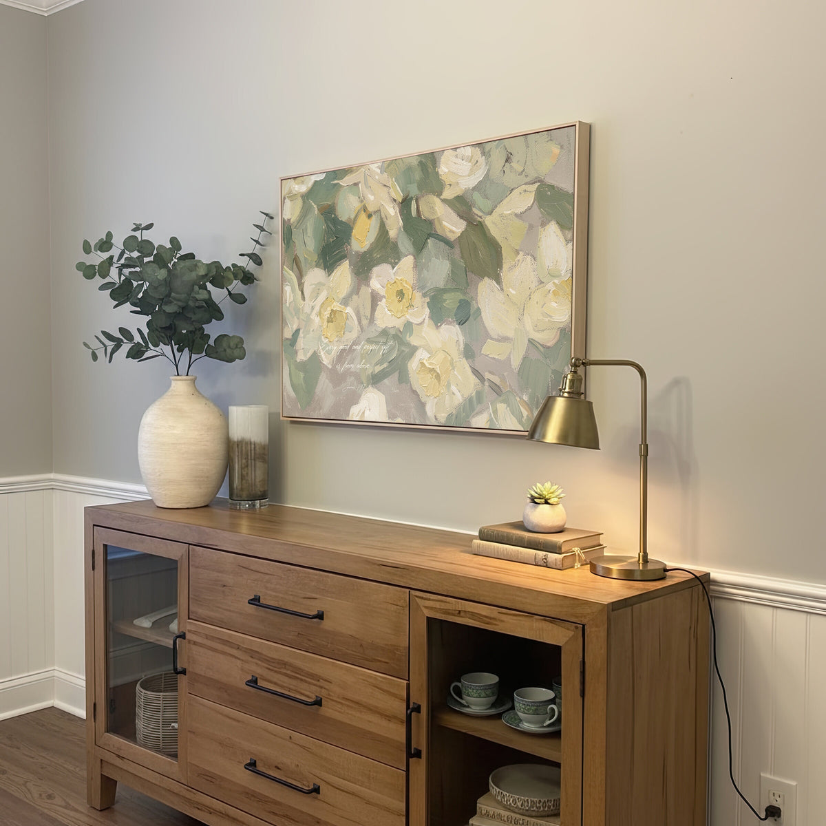 Daffodil — James 1:17 wall art