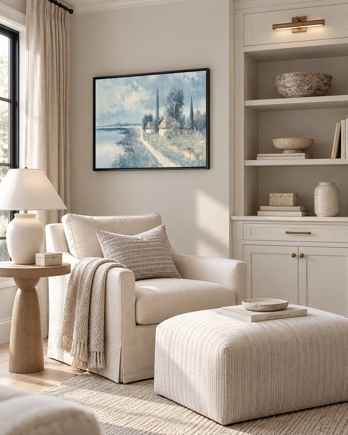 Goodness and Mercy — Psalm 23:6 wall art