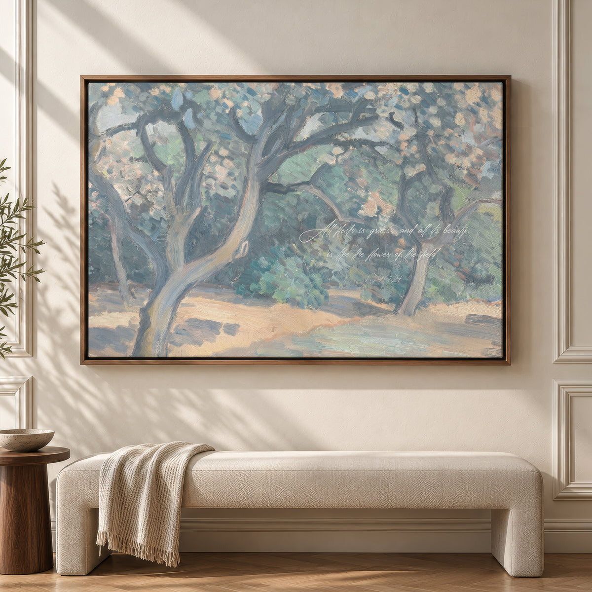 Pastel Faith wall art