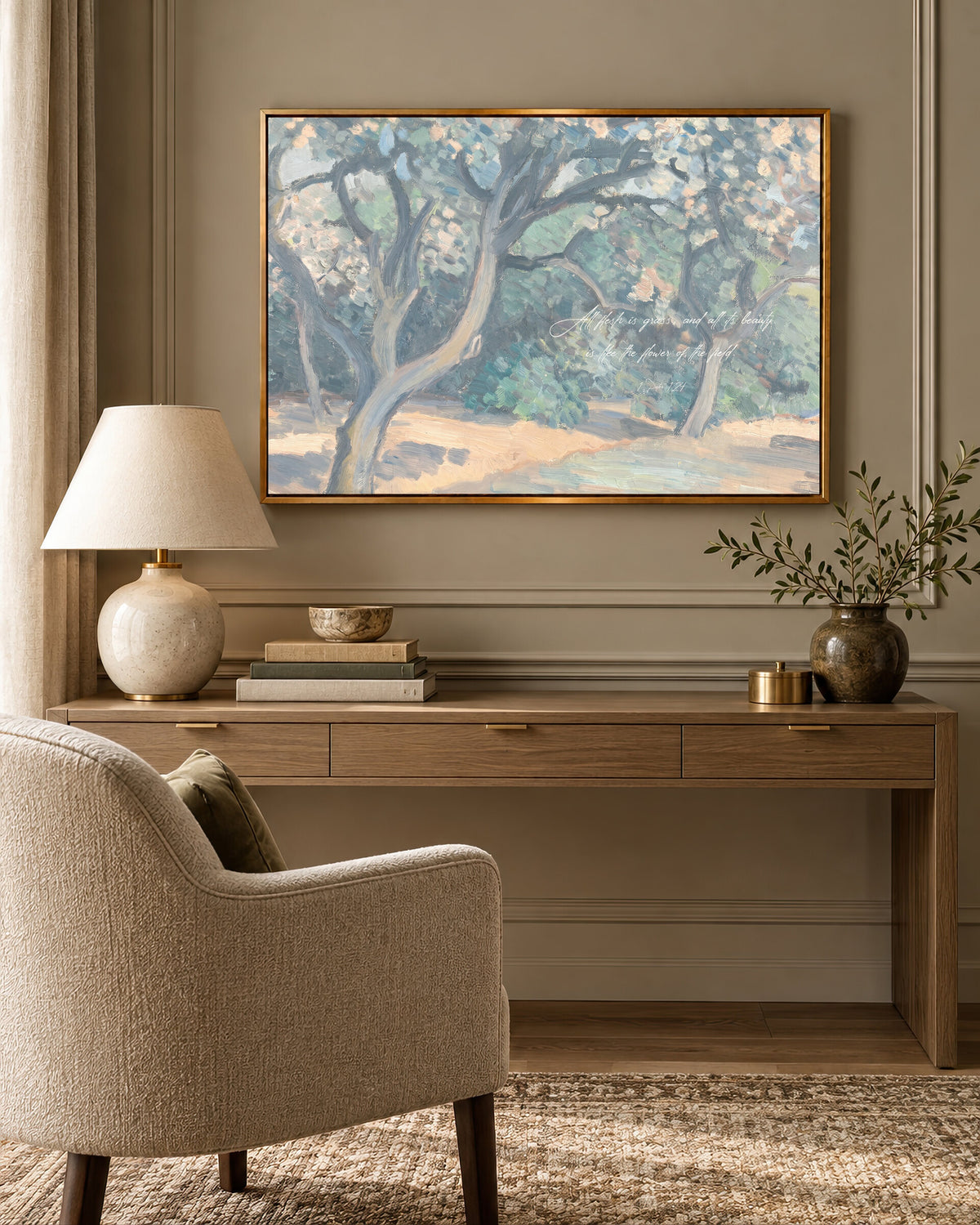 Pastel Faith wall art
