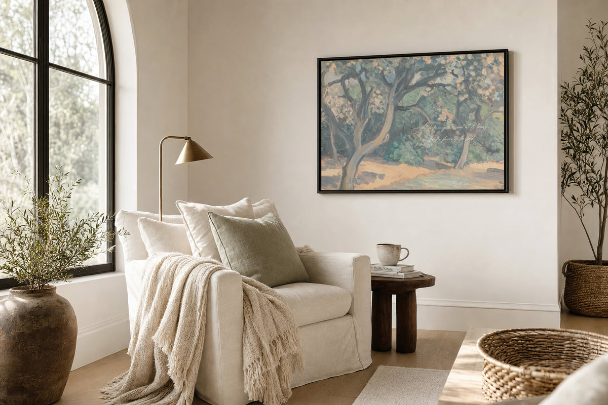 Pastel Faith wall art