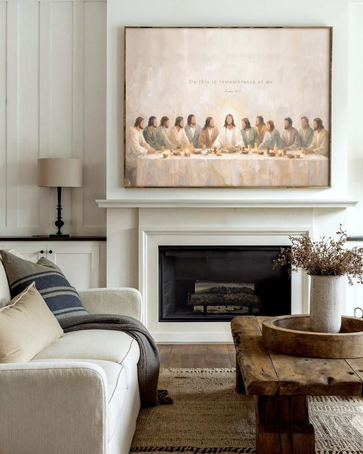 Last Supper Remembrance wall art