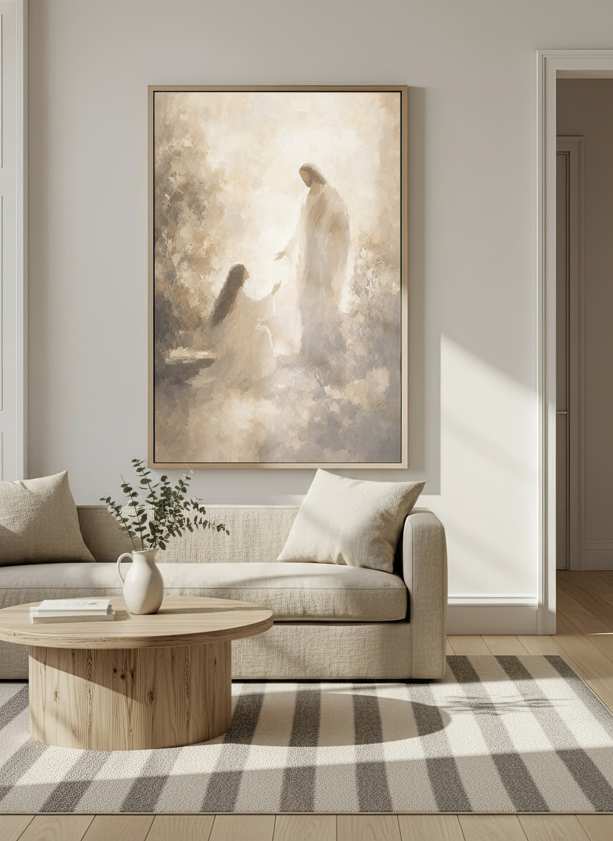 Jesus and Mary Magdalene wall art