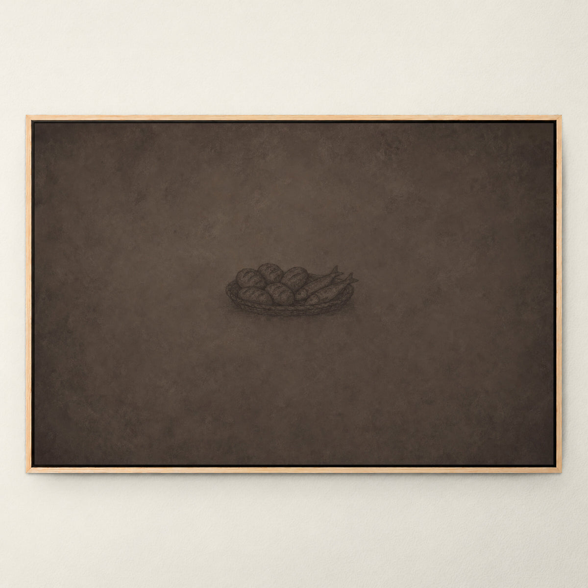 Loaves and Fishes Basket wall art