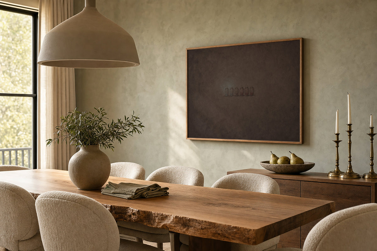 Six Stone Water Jars wall art