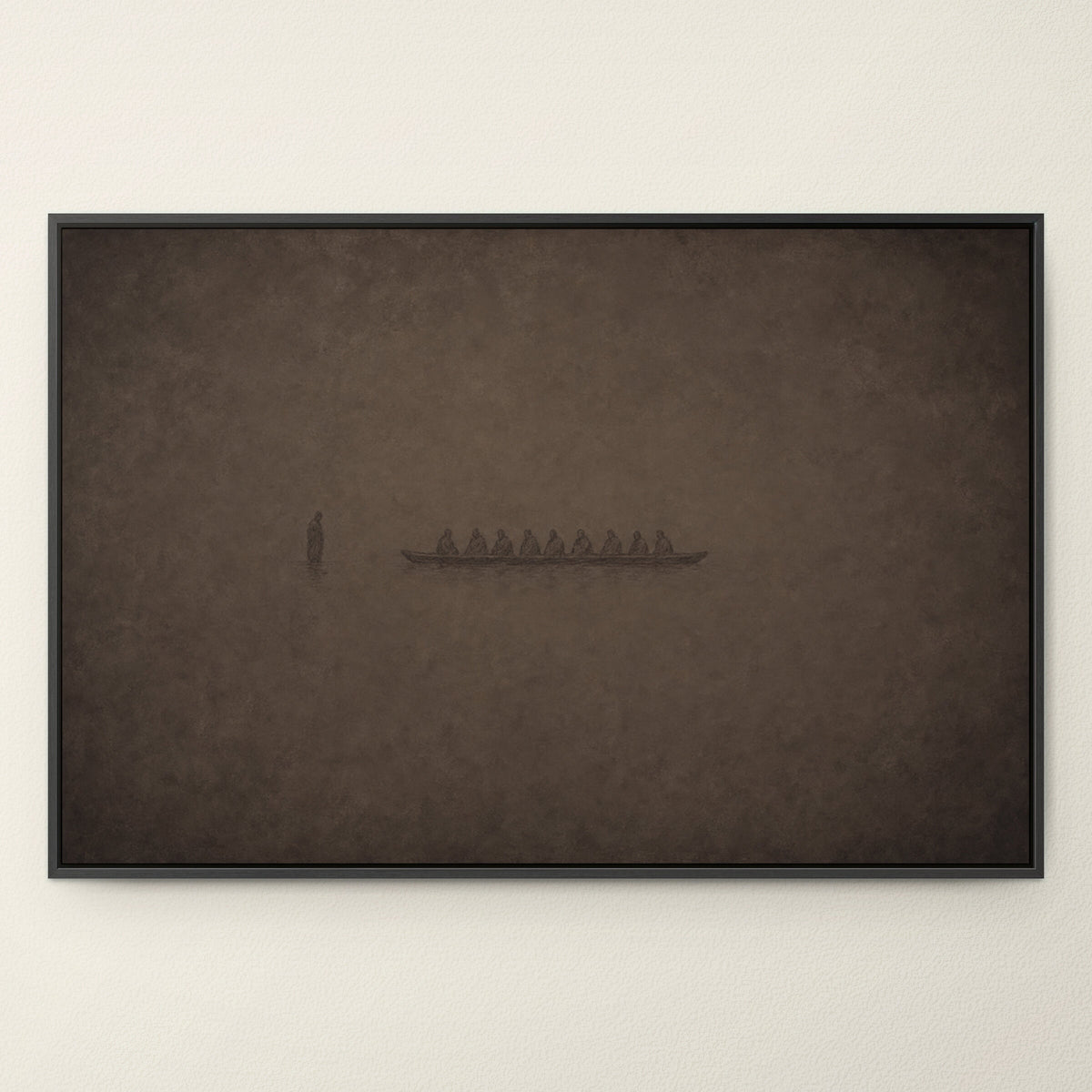Boat on the Dark Sea wall art