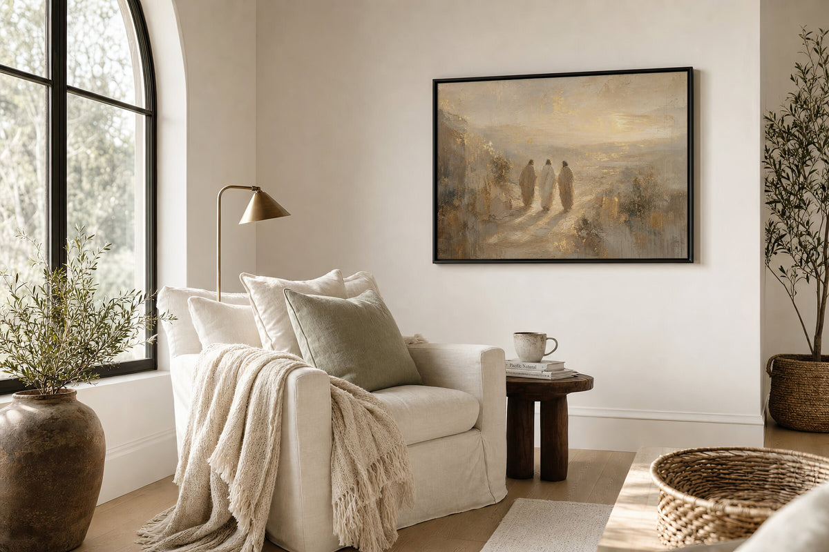 Road to Emmaus Sunset wall art