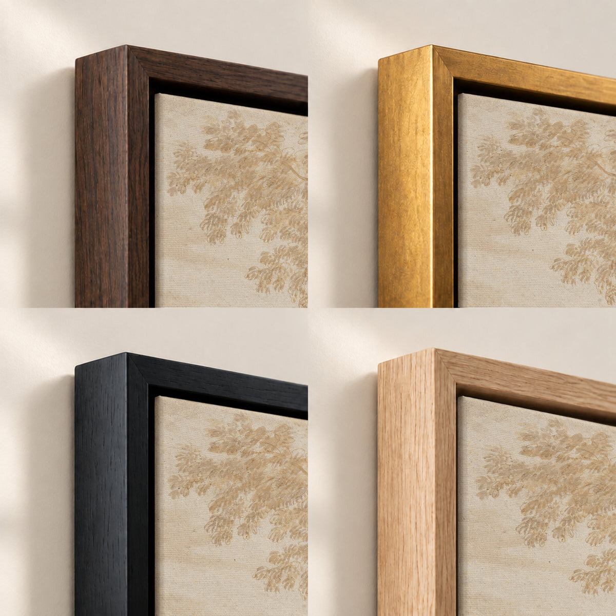Sepia Tree Sketch Landscape wall art