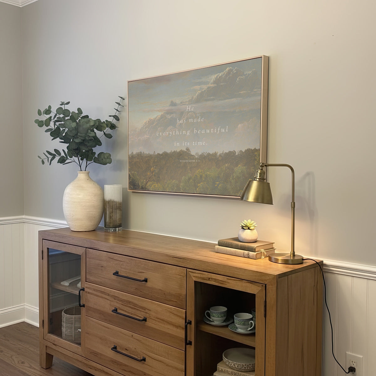 He Has Made Everything Beautiful — Ecclesiastes 3:11 wall art