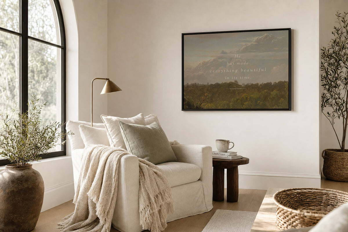 He Has Made Everything Beautiful — Ecclesiastes 3:11 wall art
