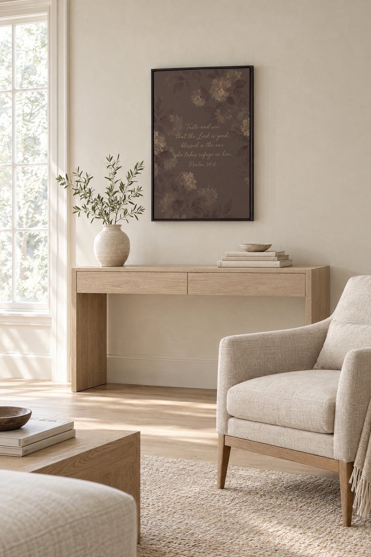 Plum Botanical wall art