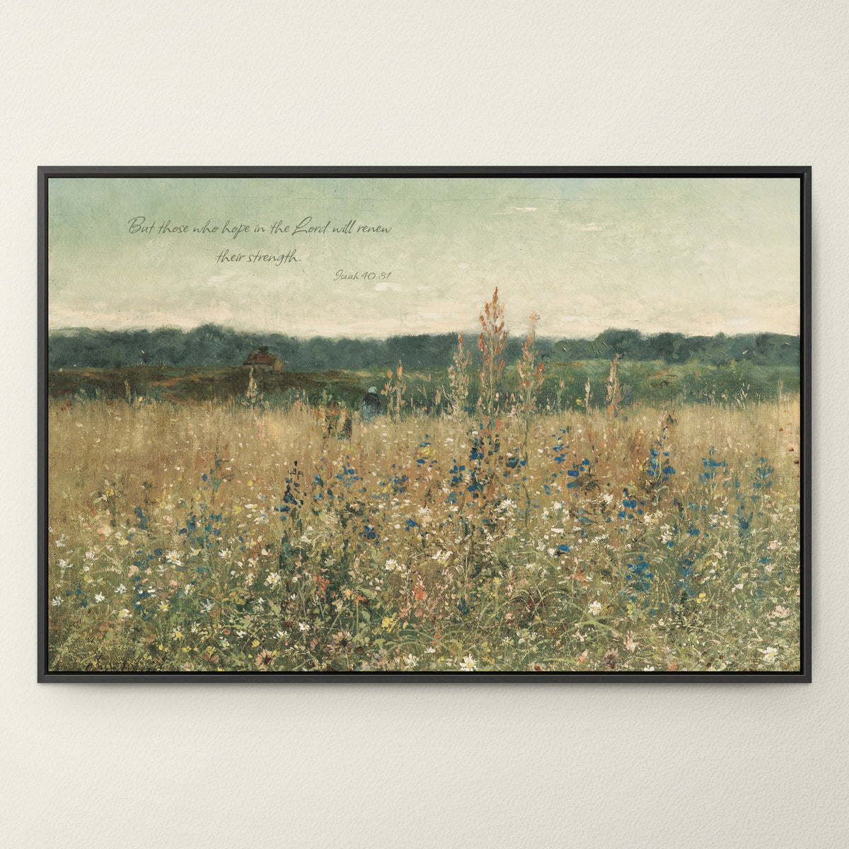 Soft Wildflower Meadow wall art