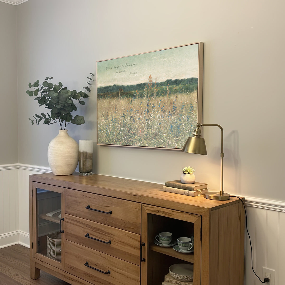 Soft Wildflower Meadow wall art