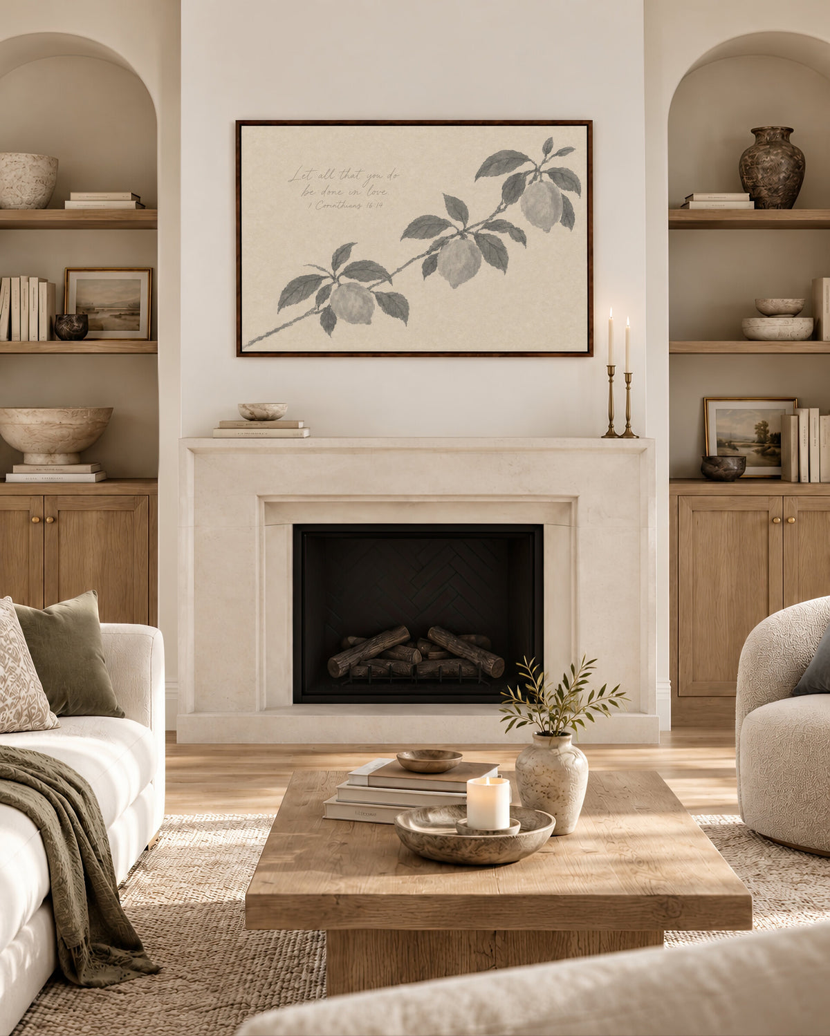 Lemon Branch Botanical wall art