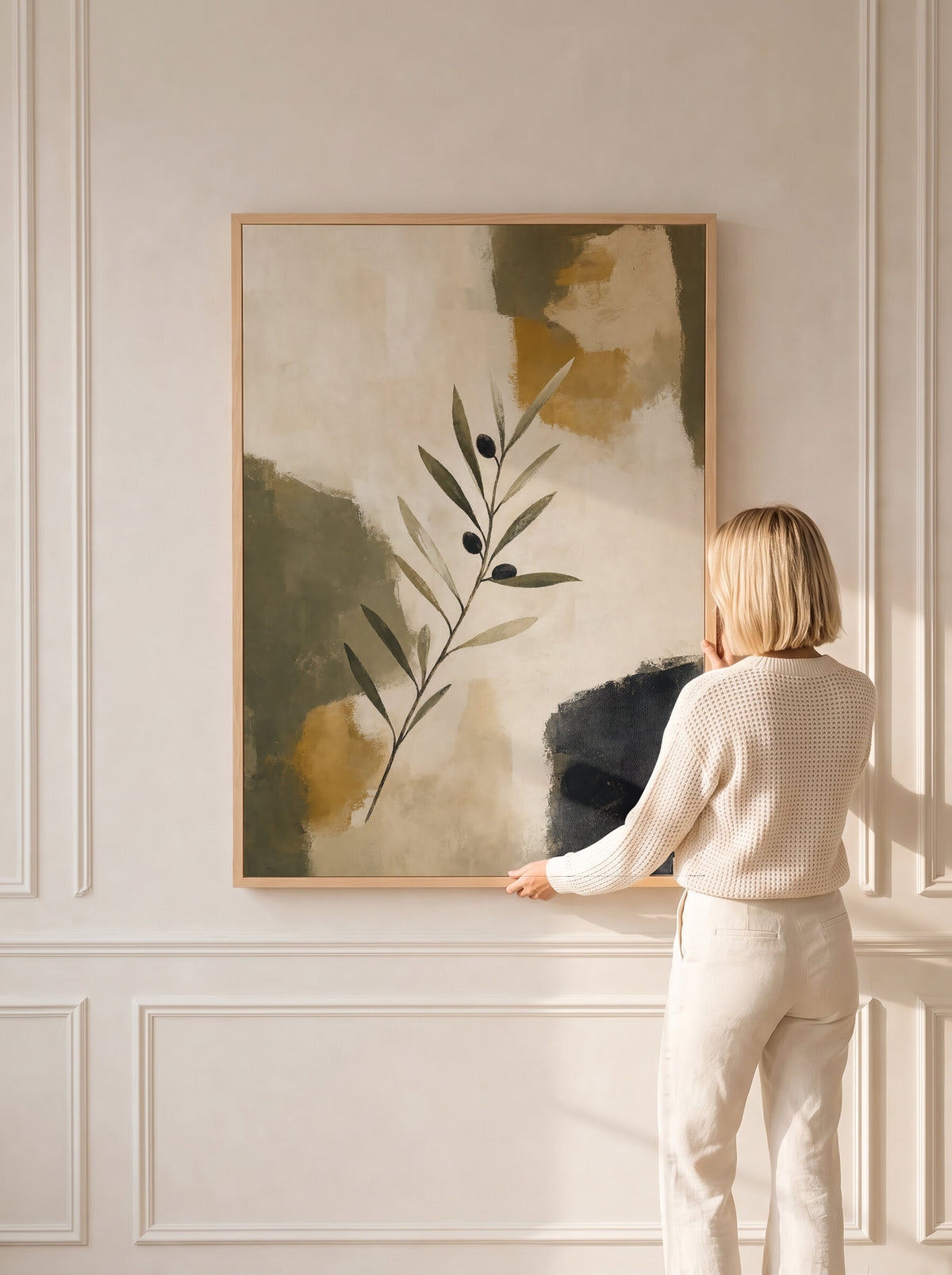 Olive Branch wall art