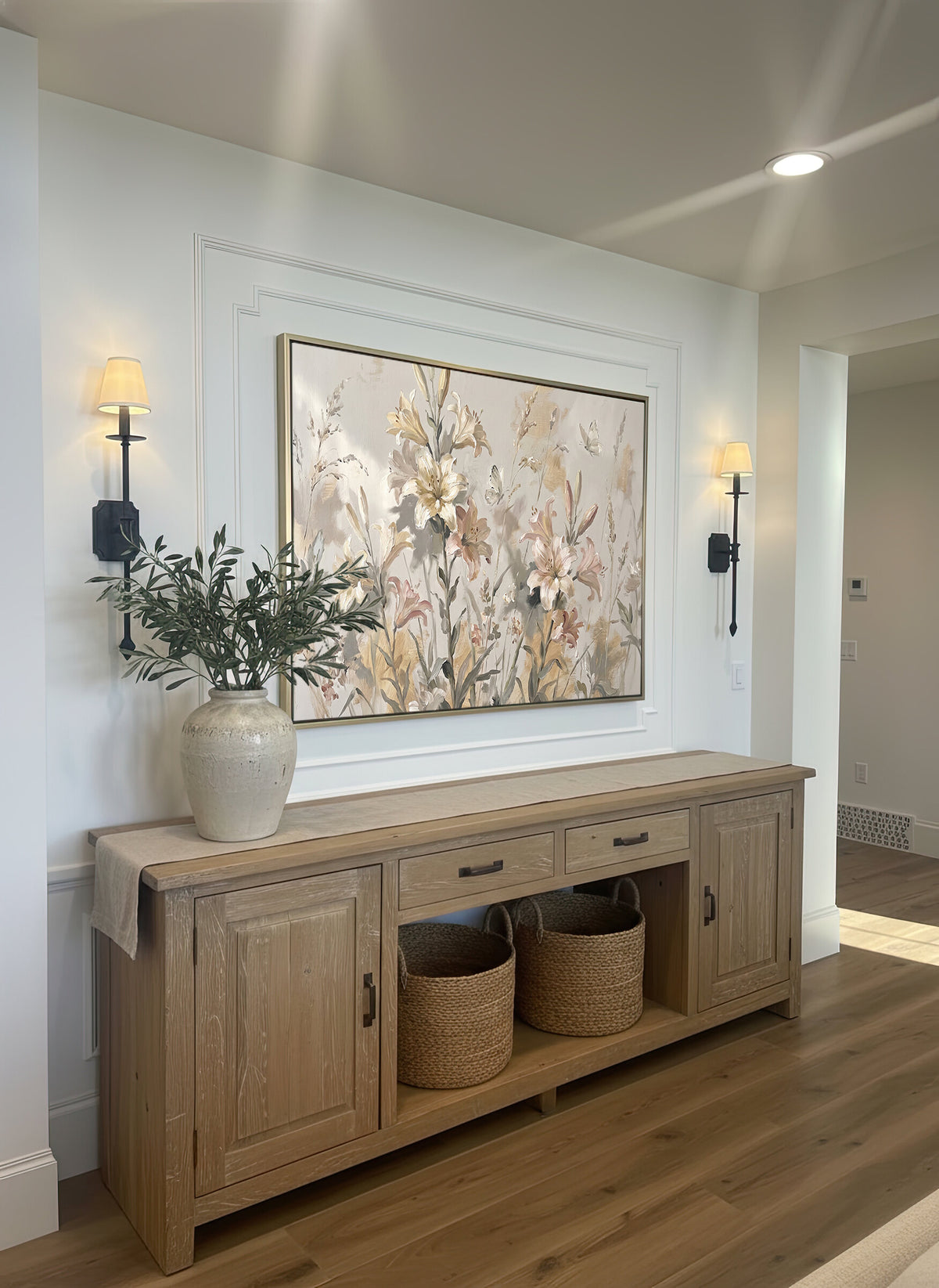 Lilies of the Field wall art