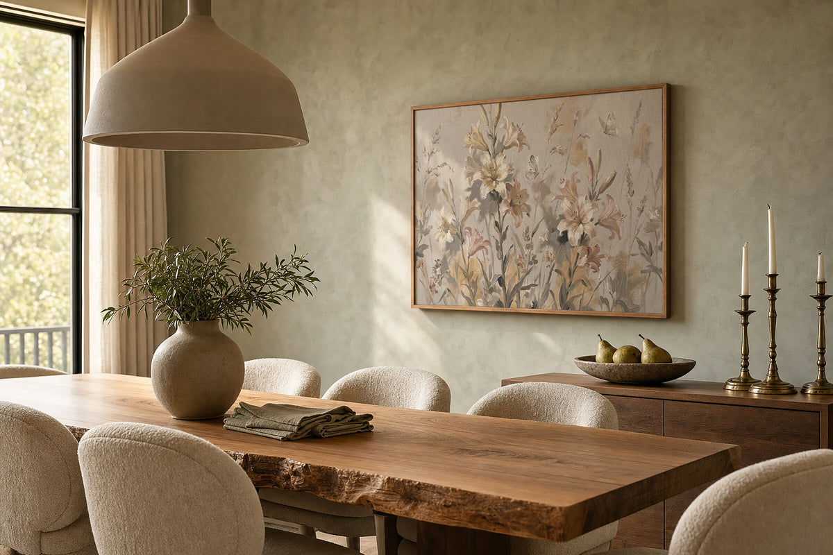 Lilies of the Field wall art