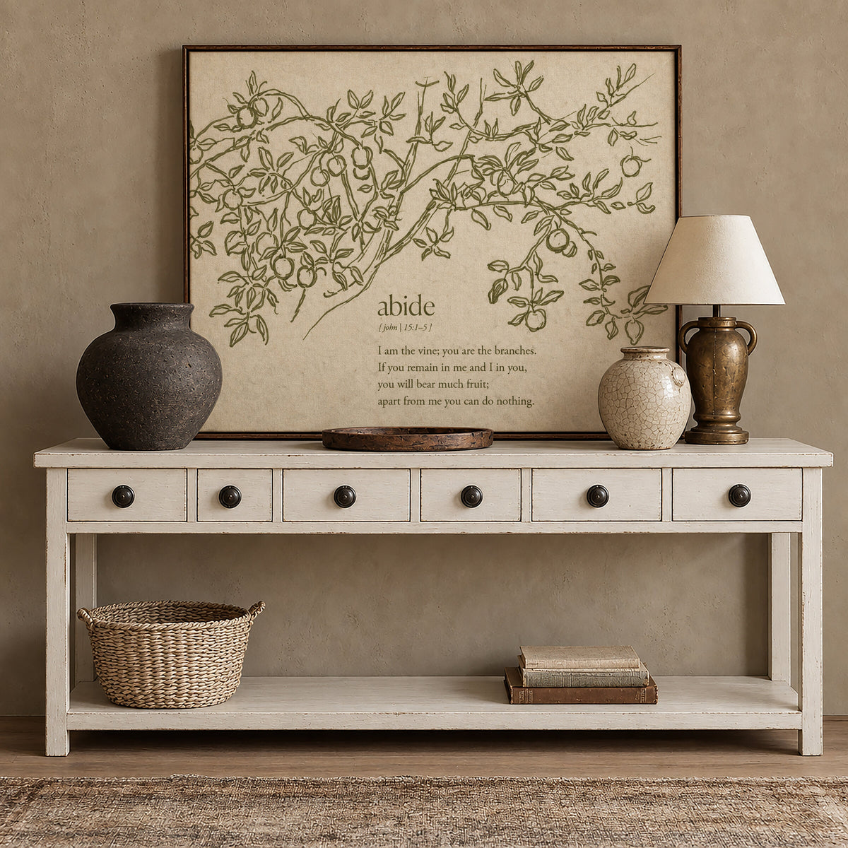Olive Abide wall art