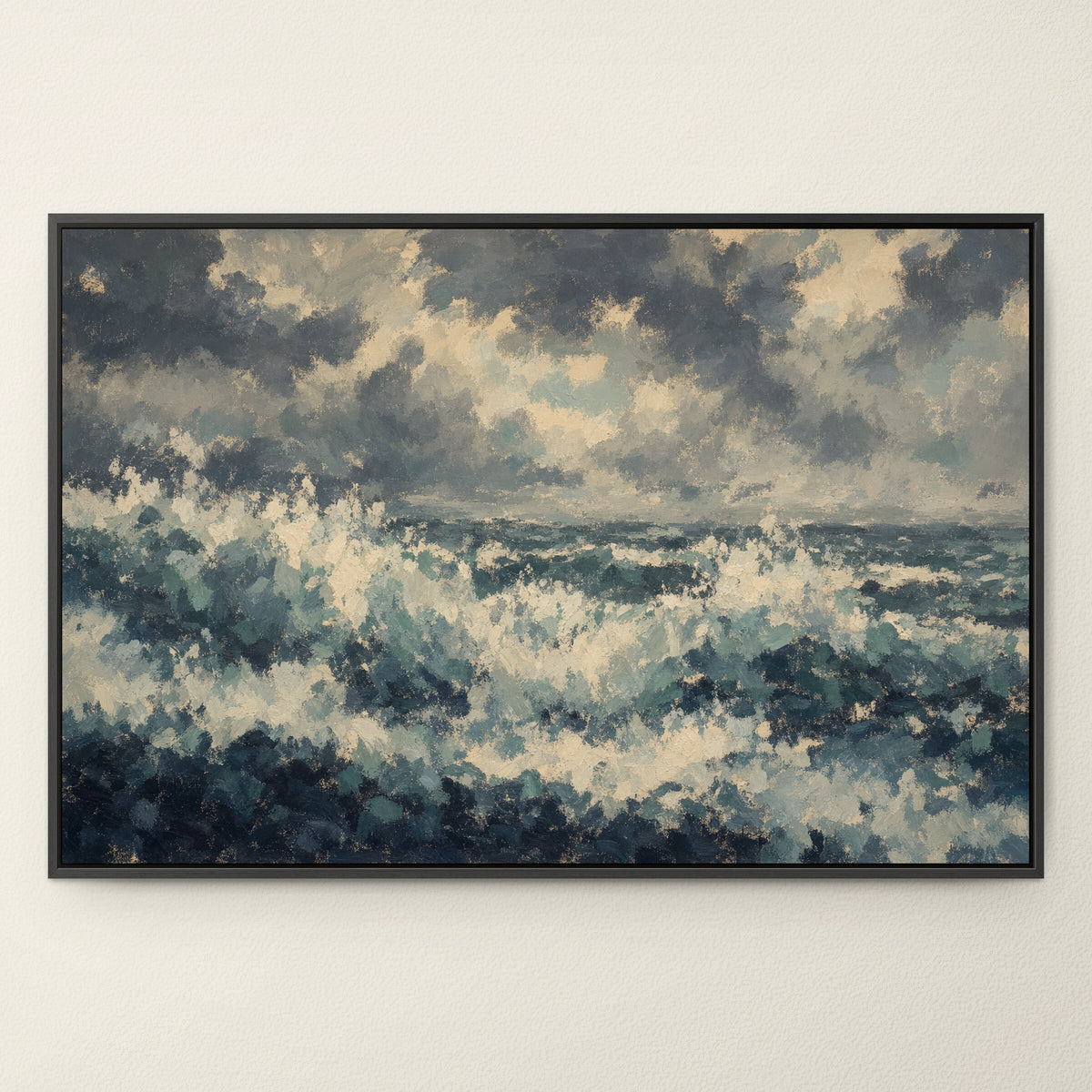 Stormy Sea Waves wall art
