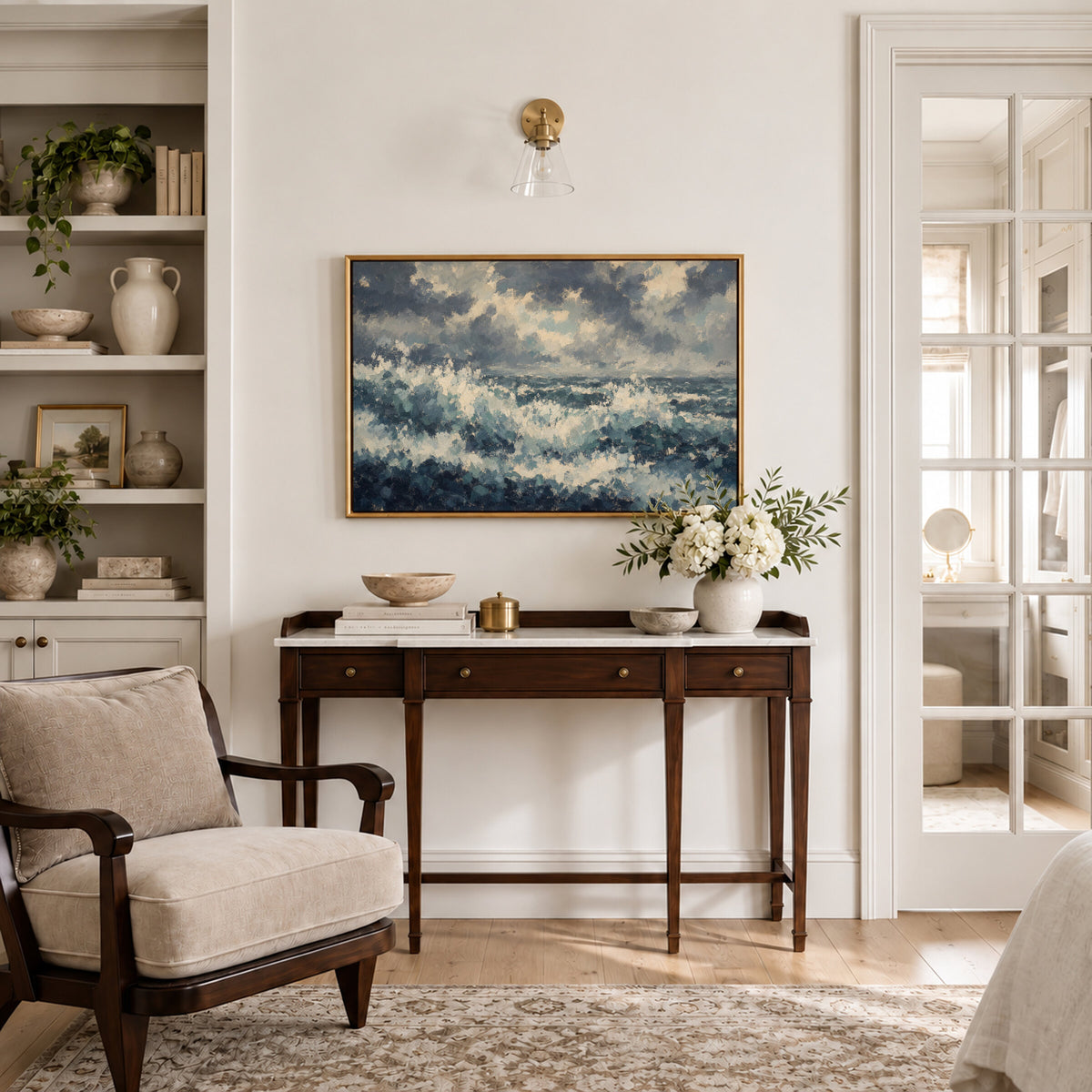 Stormy Sea Waves wall art