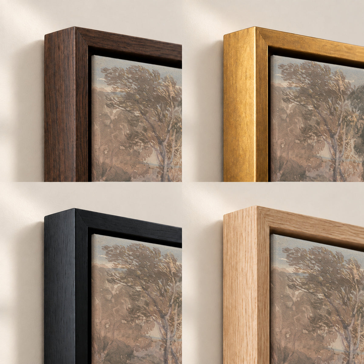 Warm Woodland Pond wall art