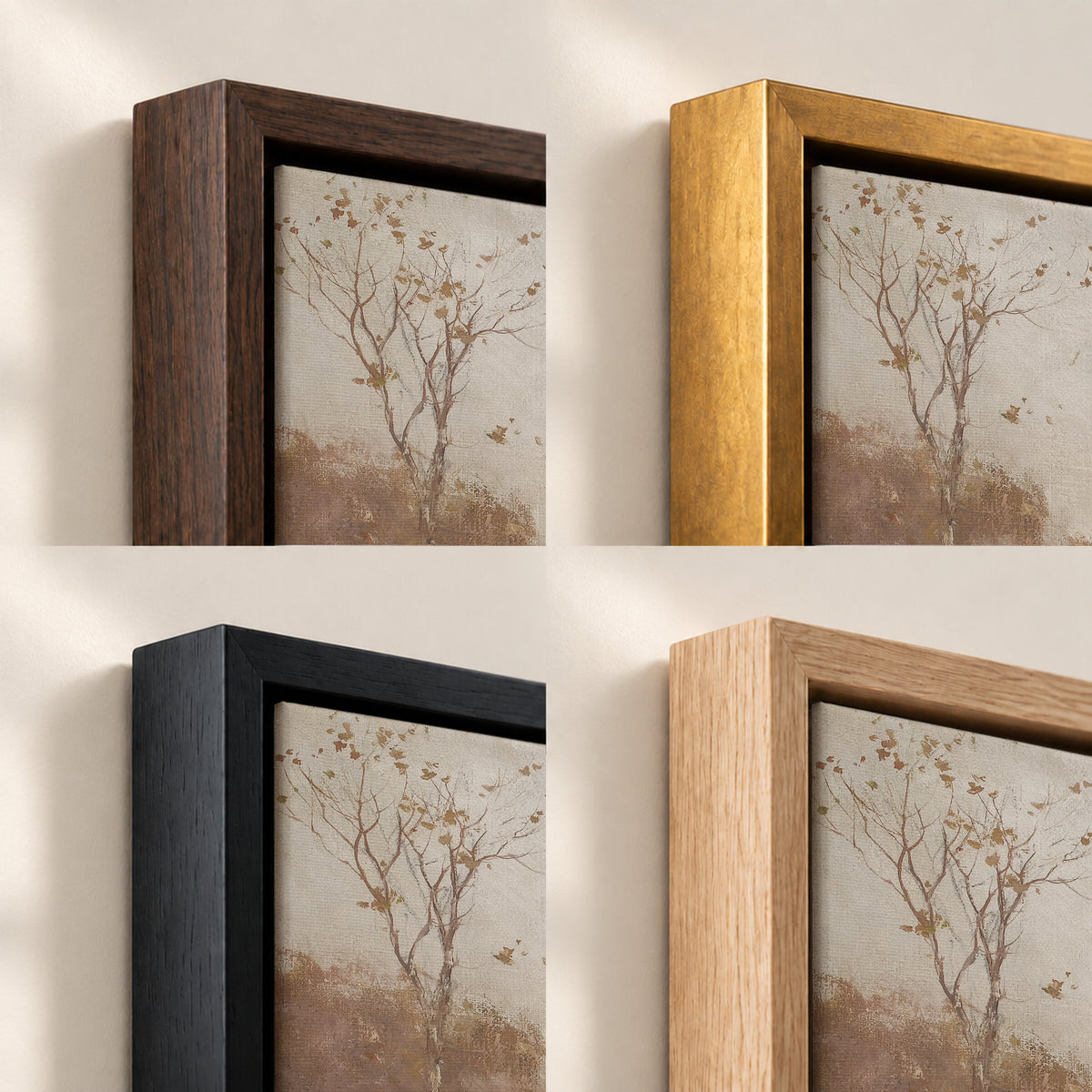 Rosy Grove by the River wall art