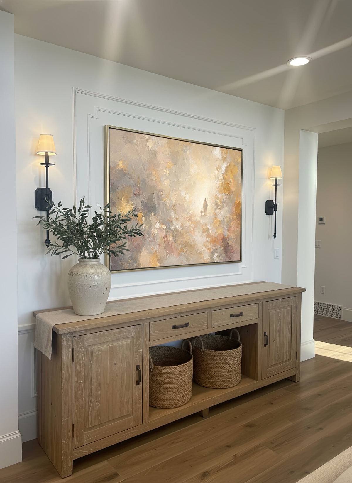 Shepherd Greige Gold wall art