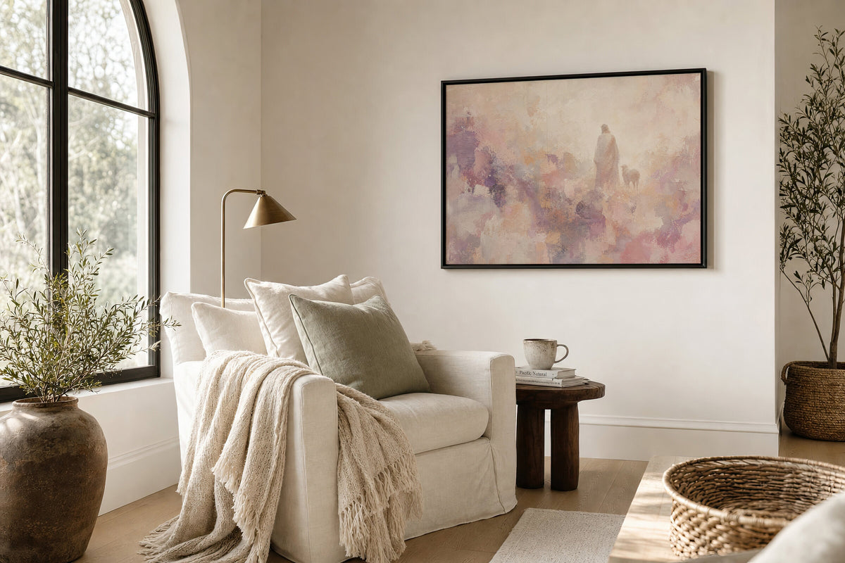 Shepherd Mauve Rose wall art