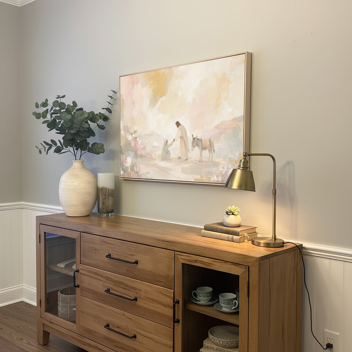 Good Samaritan Pastel wall art