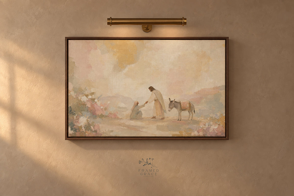 Good Samaritan Pastel wall art