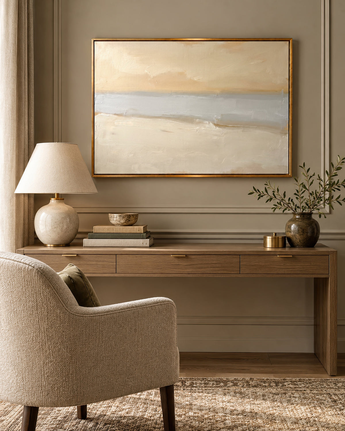 Sand Water Sky wall art
