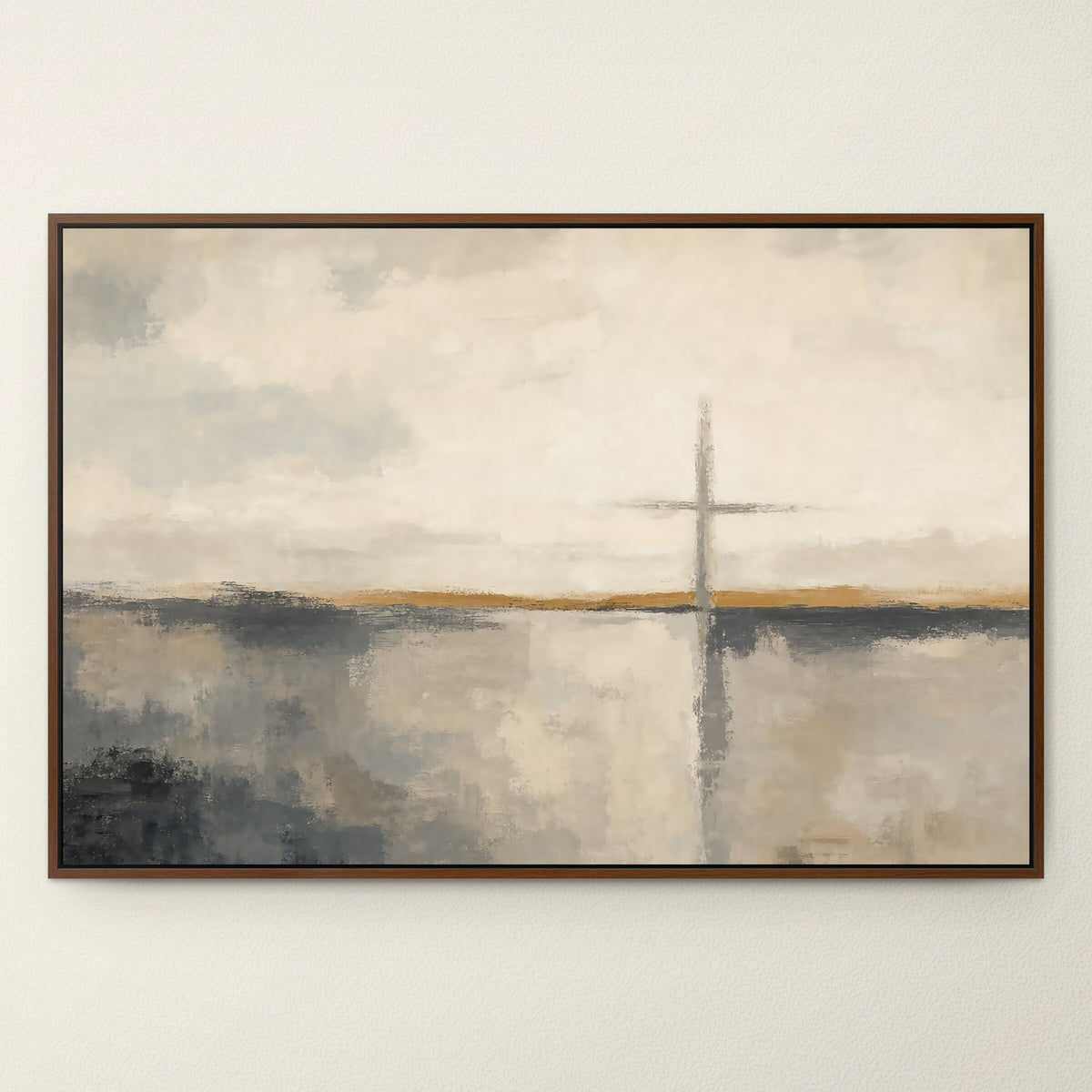 The Cross on the Horizon wall art