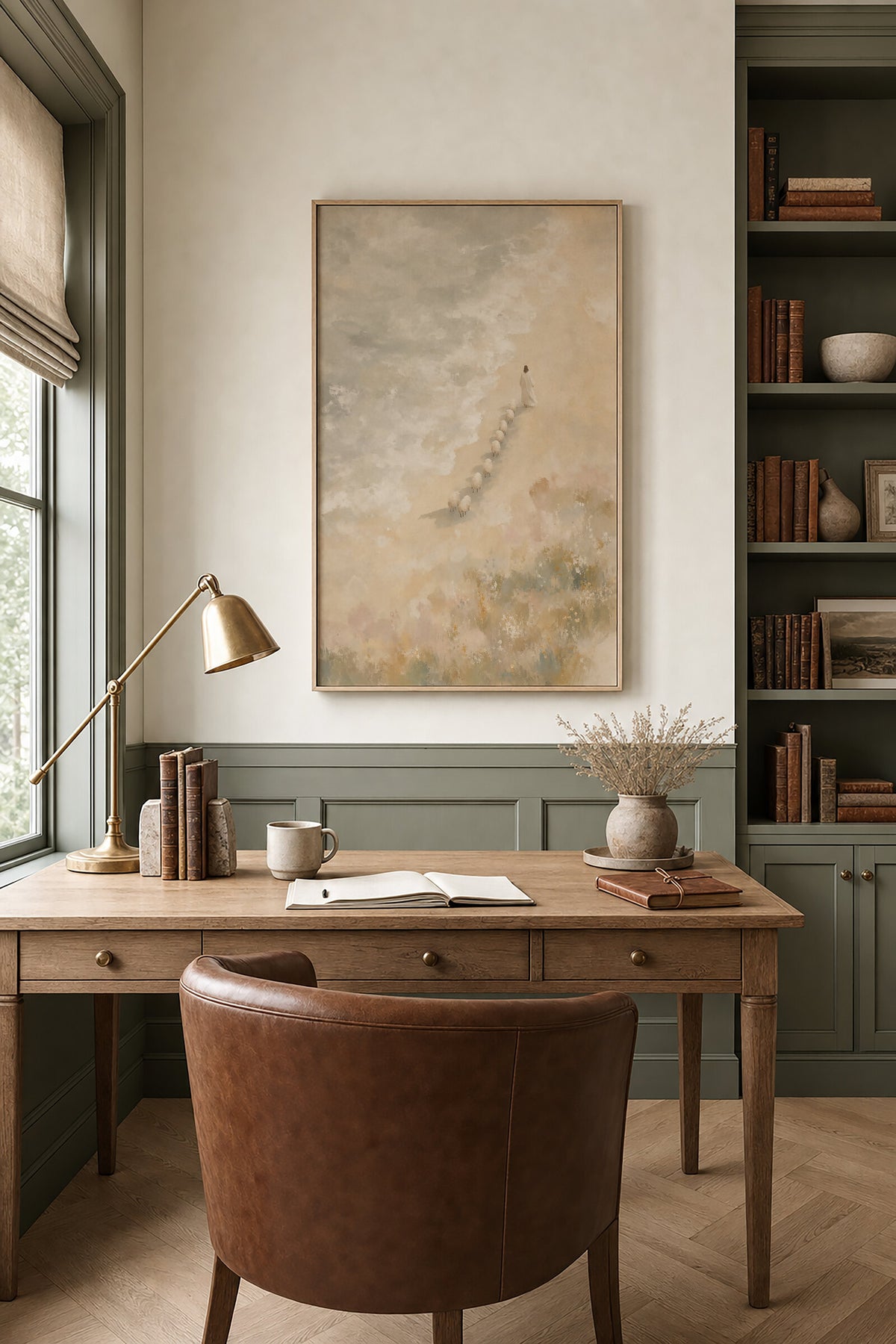 Shepherd On The Shore wall art